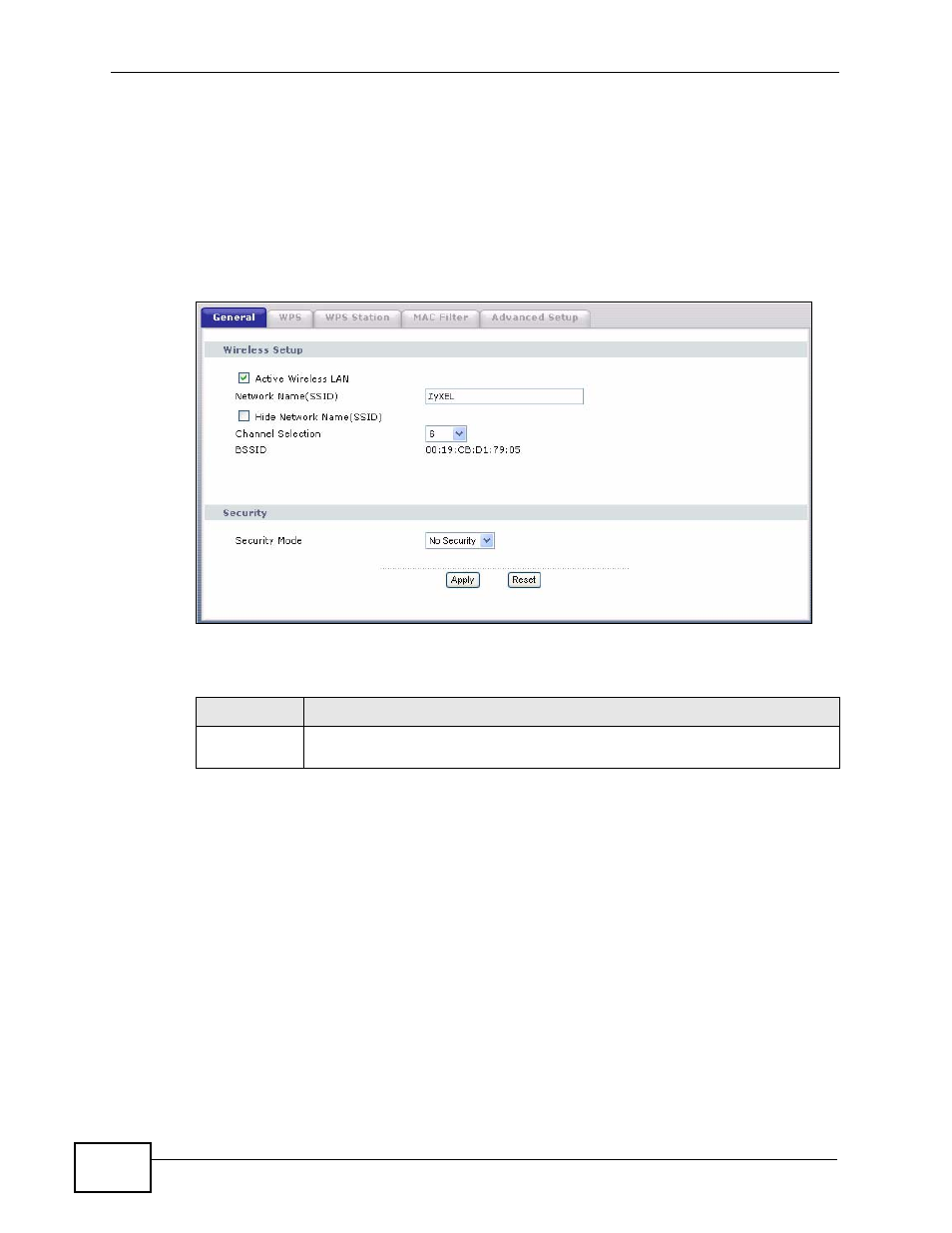 1 no security | ZyXEL Communications Prestige P-870HW-51a v2 User Manual | Page 84 / 276