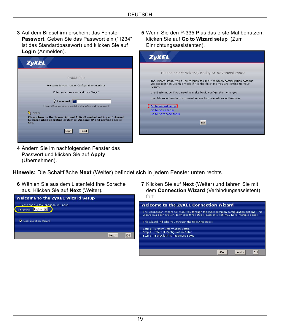 ZyXEL Communications P-335 Plus User Manual | Page 19 / 95