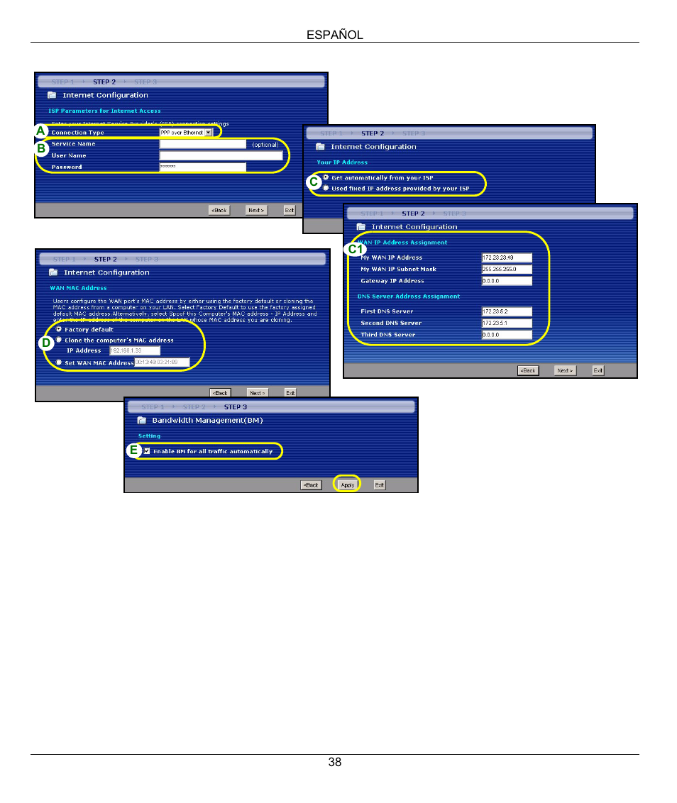 ZyXEL Communications P-335 Plus User Manual | Page 38 / 95