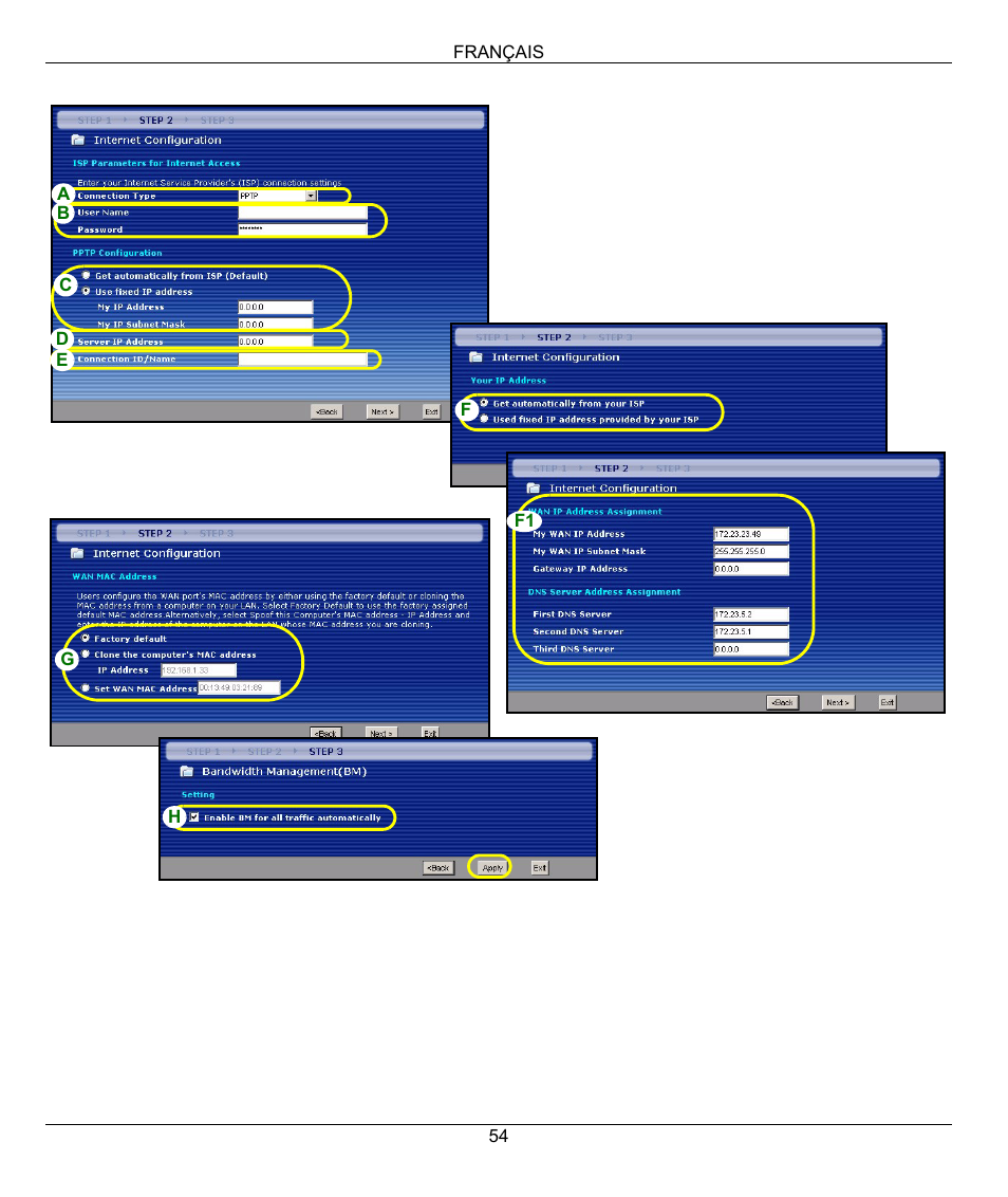 ZyXEL Communications P-335 Plus User Manual | Page 54 / 95