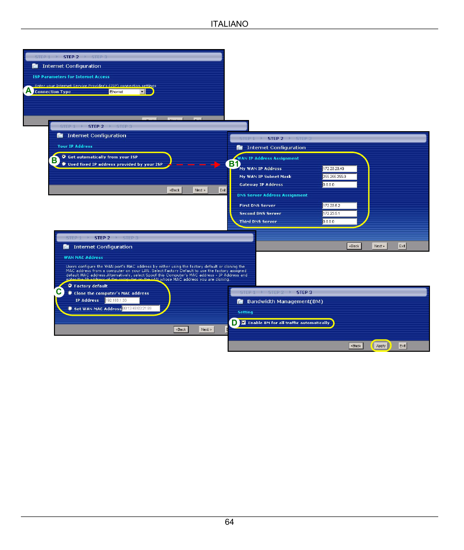ZyXEL Communications P-335 Plus User Manual | Page 64 / 95