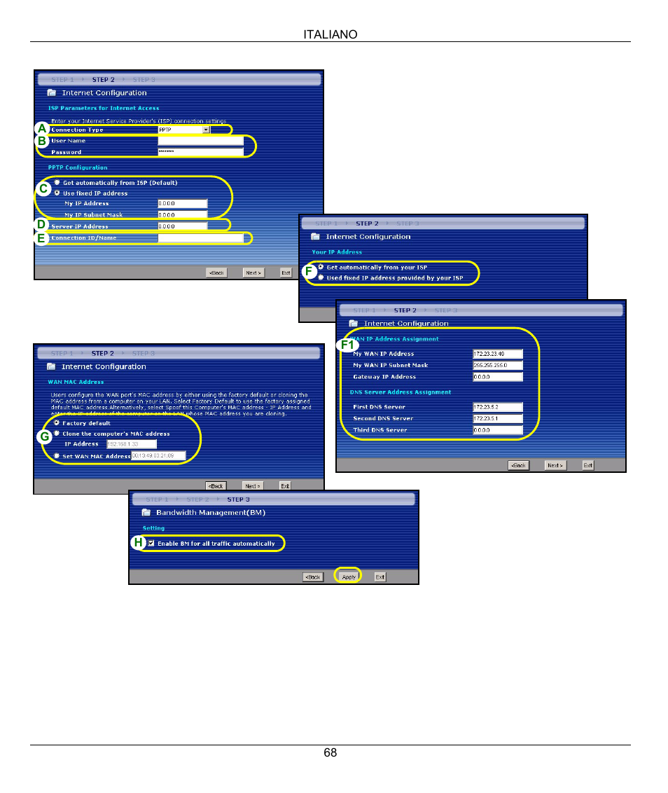 ZyXEL Communications P-335 Plus User Manual | Page 68 / 95