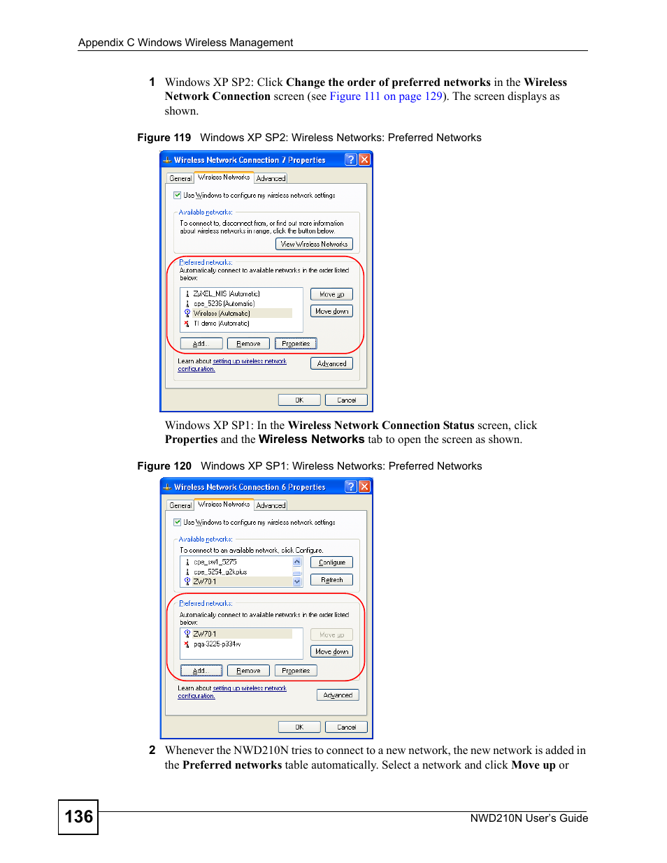 ZyXEL Communications NWD210N User Manual | Page 136 / 152