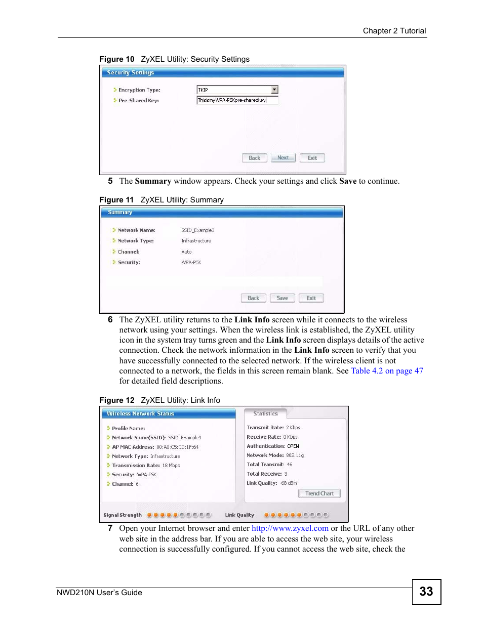 ZyXEL Communications NWD210N User Manual | Page 33 / 152