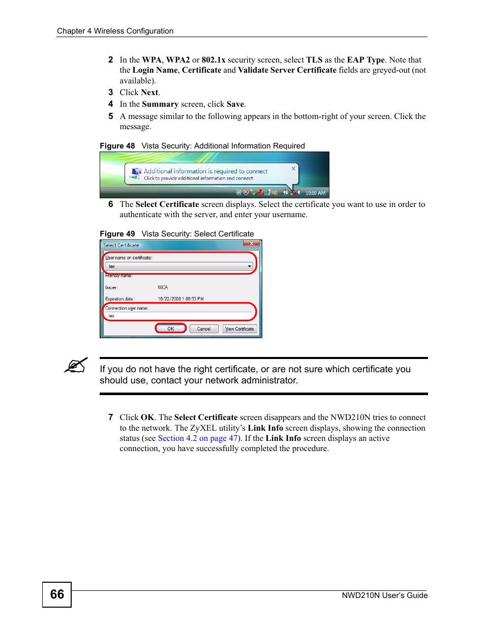 ZyXEL Communications NWD210N User Manual | Page 66 / 152