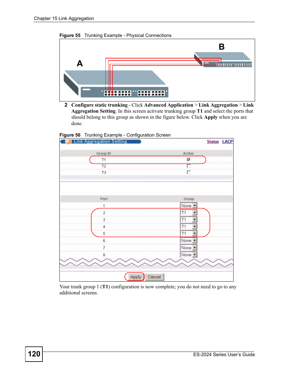 ZyXEL Communications ES-2024 Series User Manual | Page 120 / 266