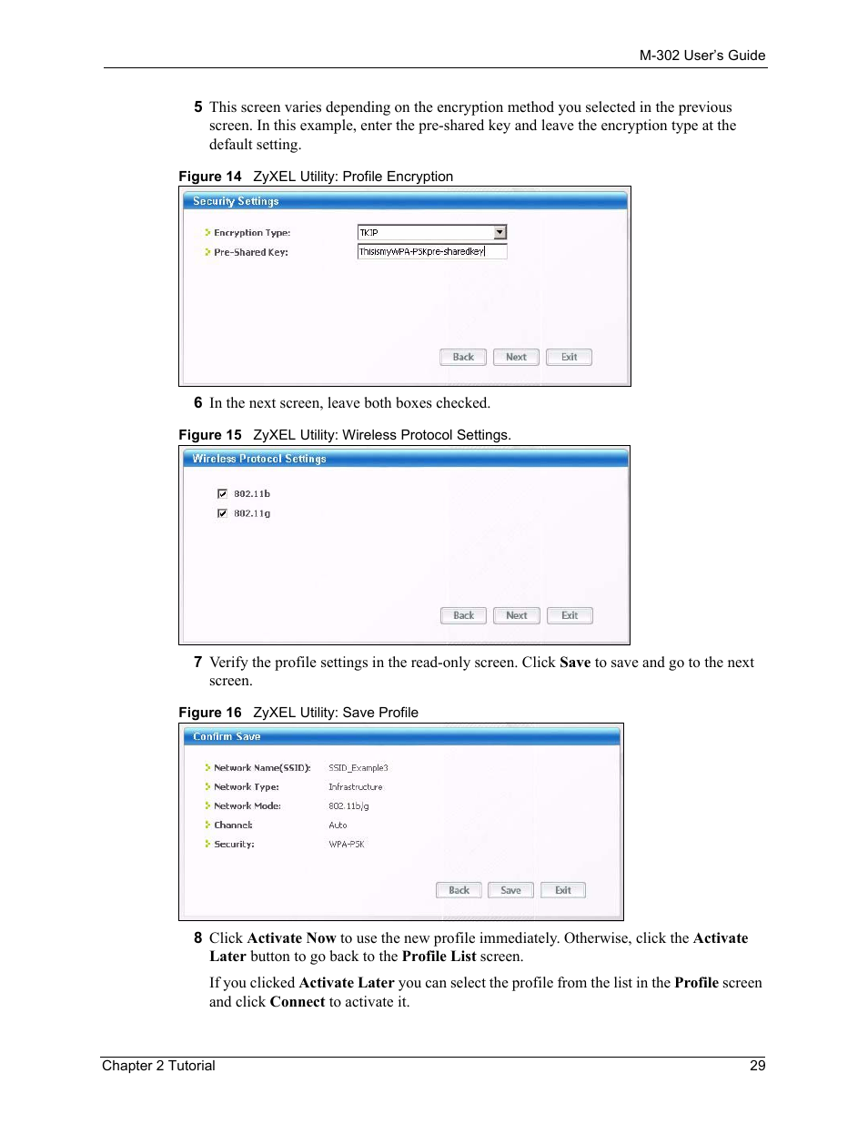 ZyXEL Communications M-302 User Manual | Page 29 / 81
