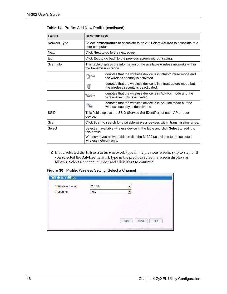 ZyXEL Communications M-302 User Manual | Page 46 / 81