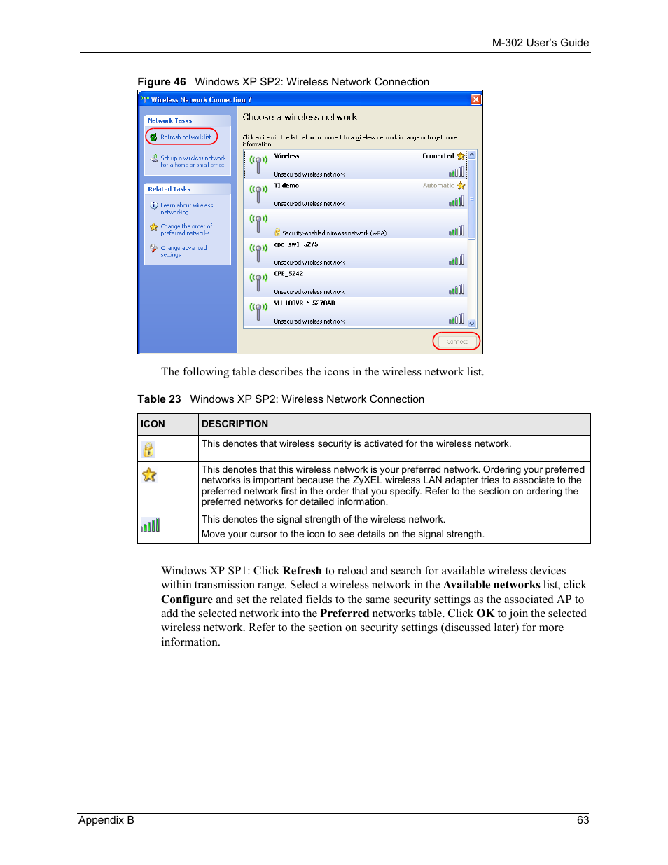 ZyXEL Communications M-302 User Manual | Page 63 / 81
