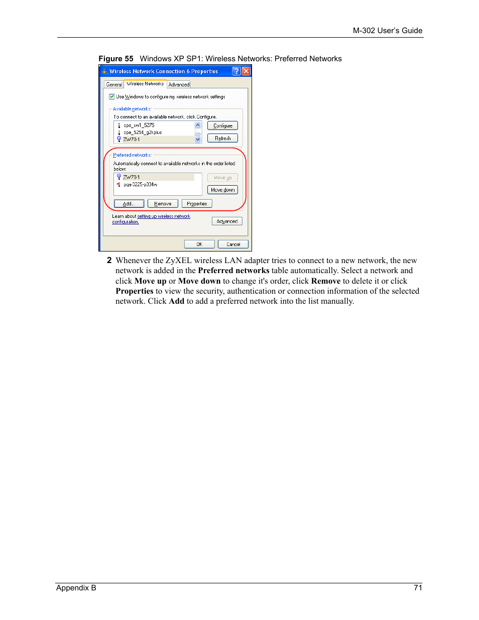 ZyXEL Communications M-302 User Manual | Page 71 / 81