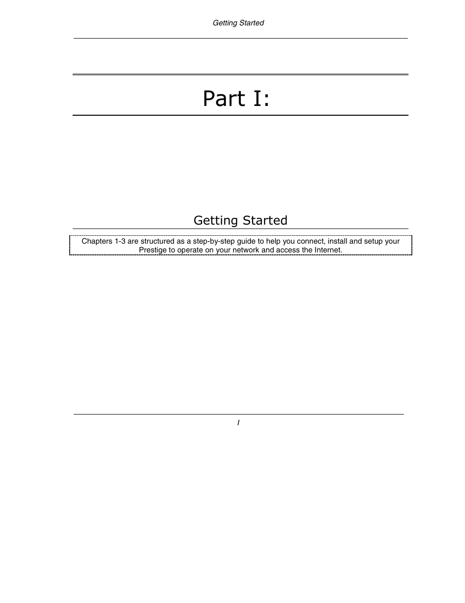 Part i | ZyXEL Communications Prestige 642 User Manual | Page 2 / 155