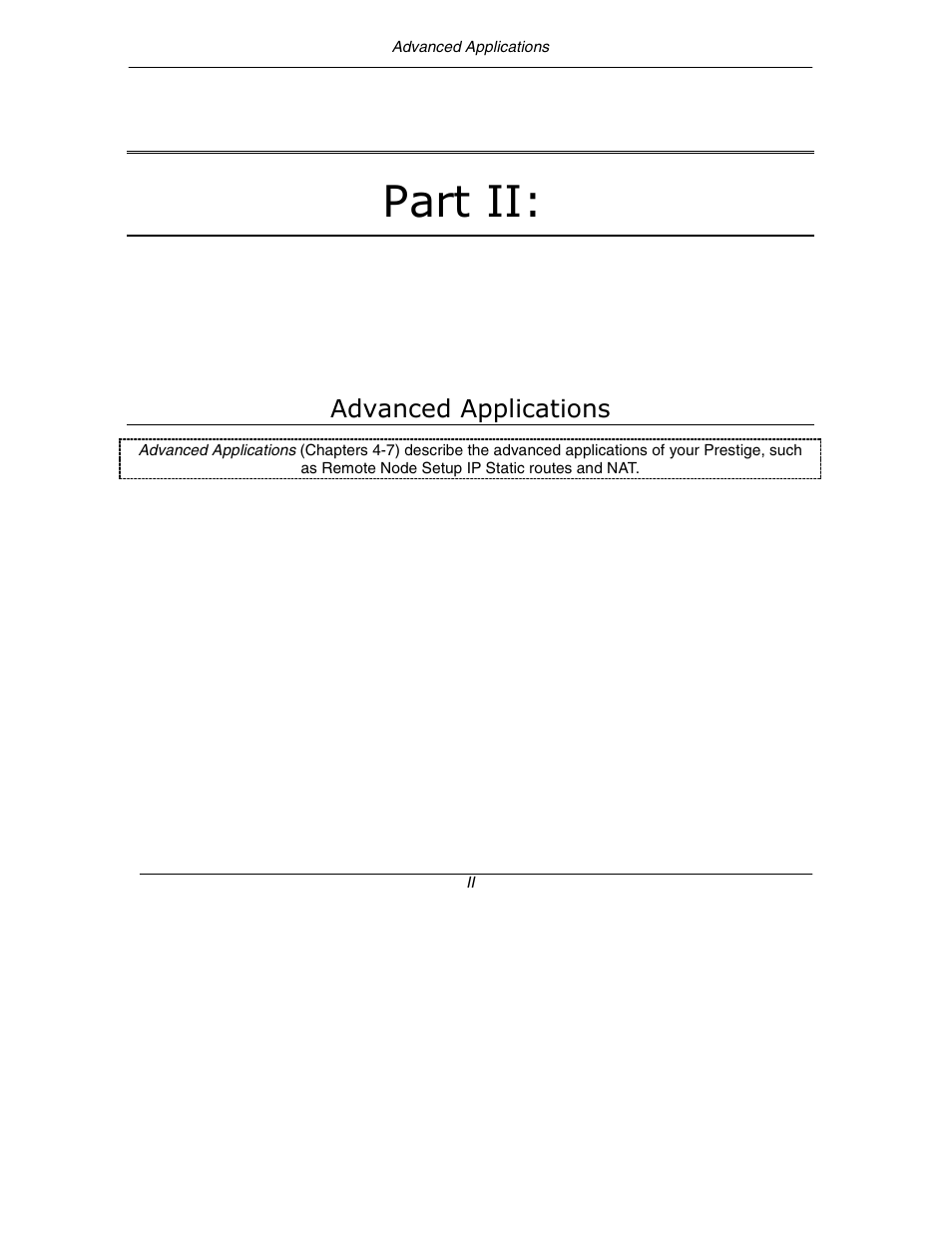 Part ii | ZyXEL Communications Prestige 642 User Manual | Page 3 / 155