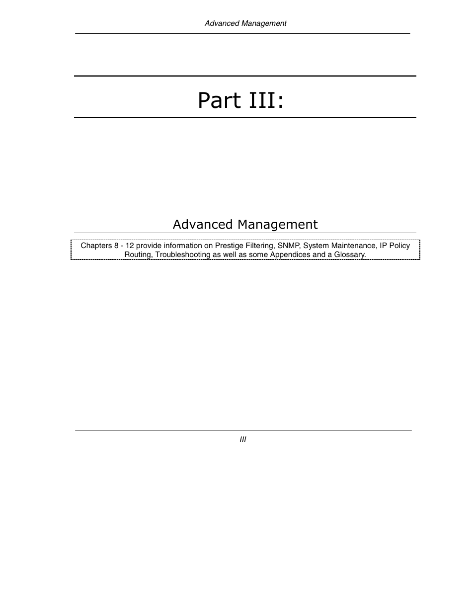 Part iii | ZyXEL Communications Prestige 642 User Manual | Page 4 / 155