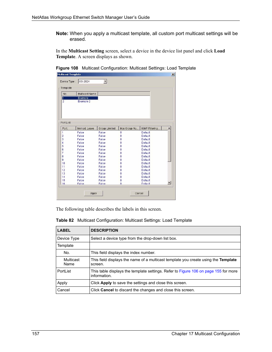 ZyXEL Communications NetAtlas Workgroup User Manual | Page 157 / 199