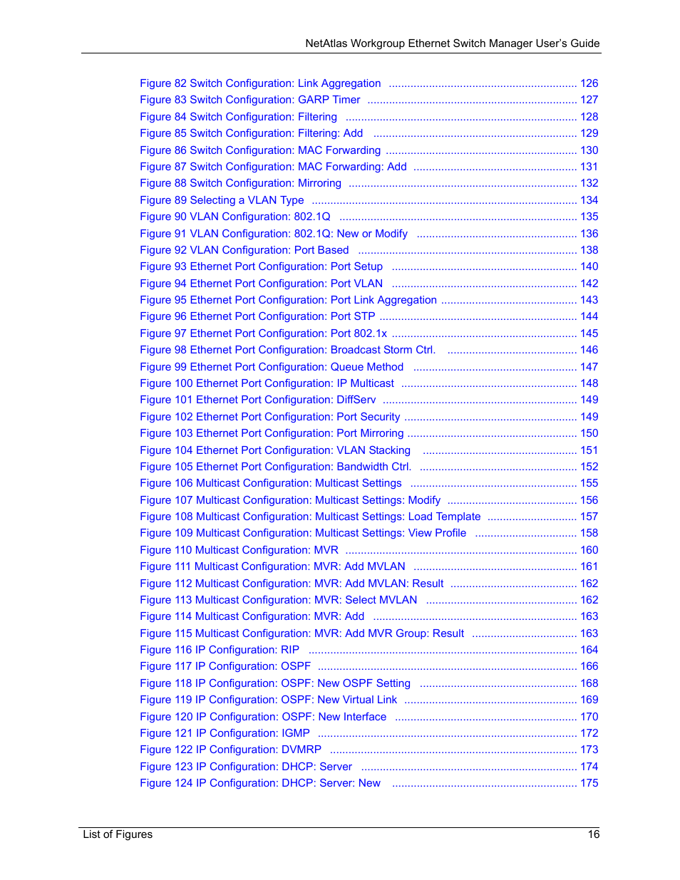 ZyXEL Communications NetAtlas Workgroup User Manual | Page 16 / 199