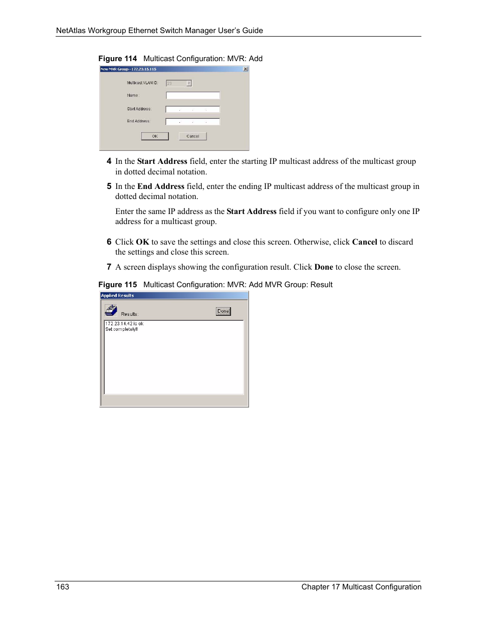 ZyXEL Communications NetAtlas Workgroup User Manual | Page 163 / 199