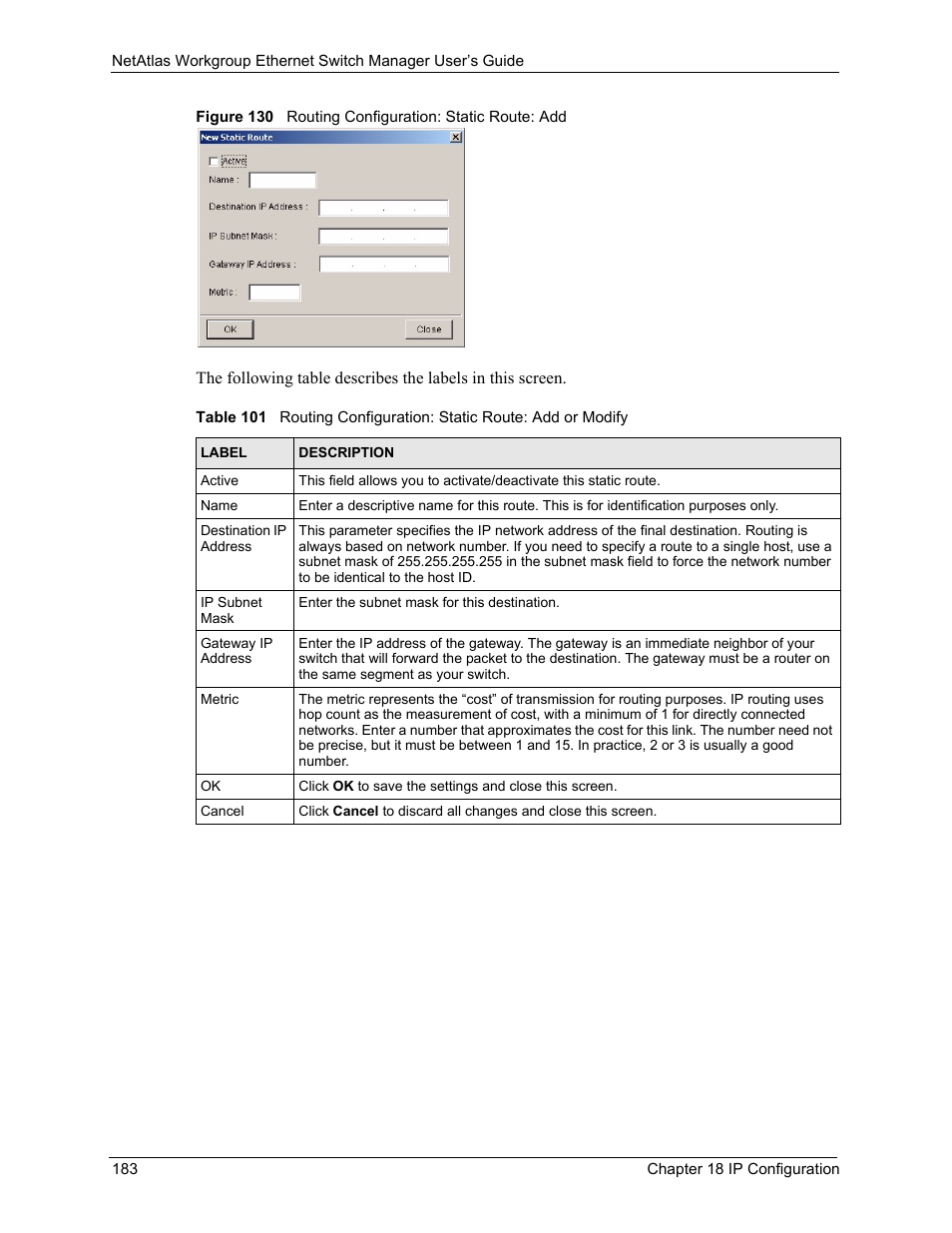 ZyXEL Communications NetAtlas Workgroup User Manual | Page 183 / 199
