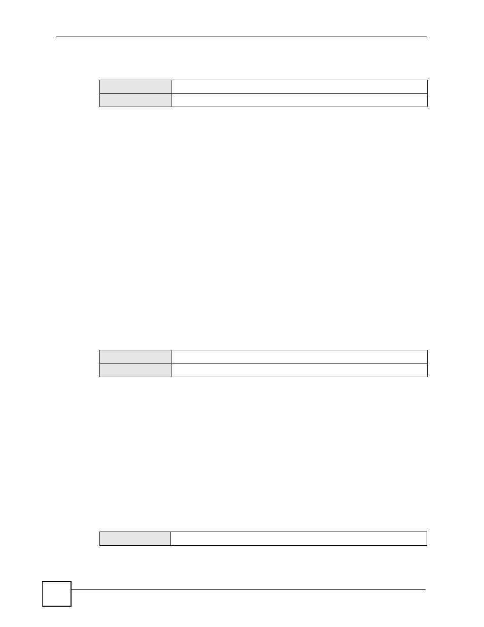 20 http redirect, 21 alg | ZyXEL Communications 200 Series User Manual | Page 120 / 902