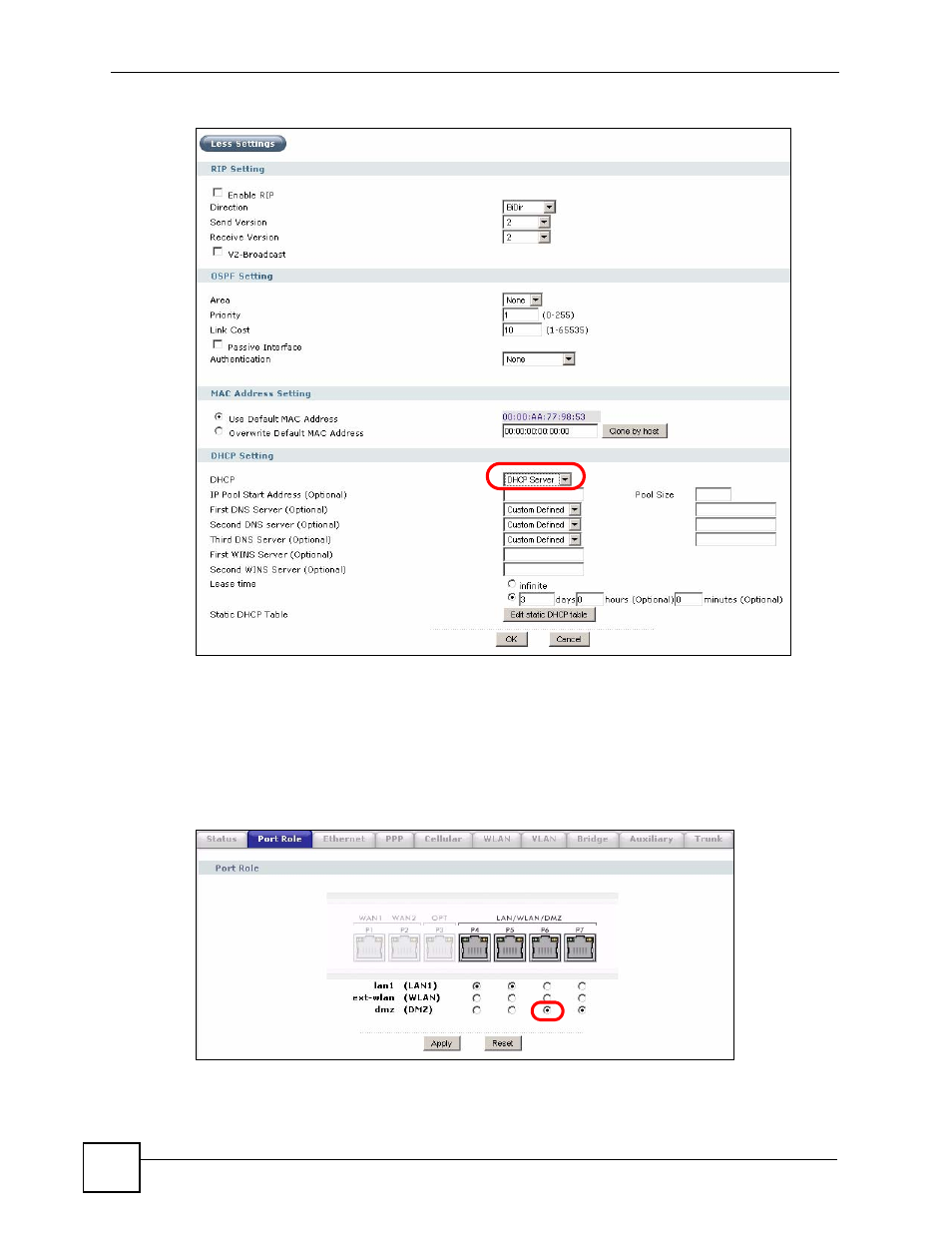 3 how to configure port roles | ZyXEL Communications 200 Series User Manual | Page 128 / 902