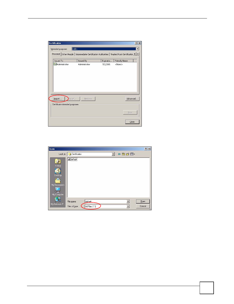 ZyXEL Communications 200 Series User Manual | Page 141 / 902