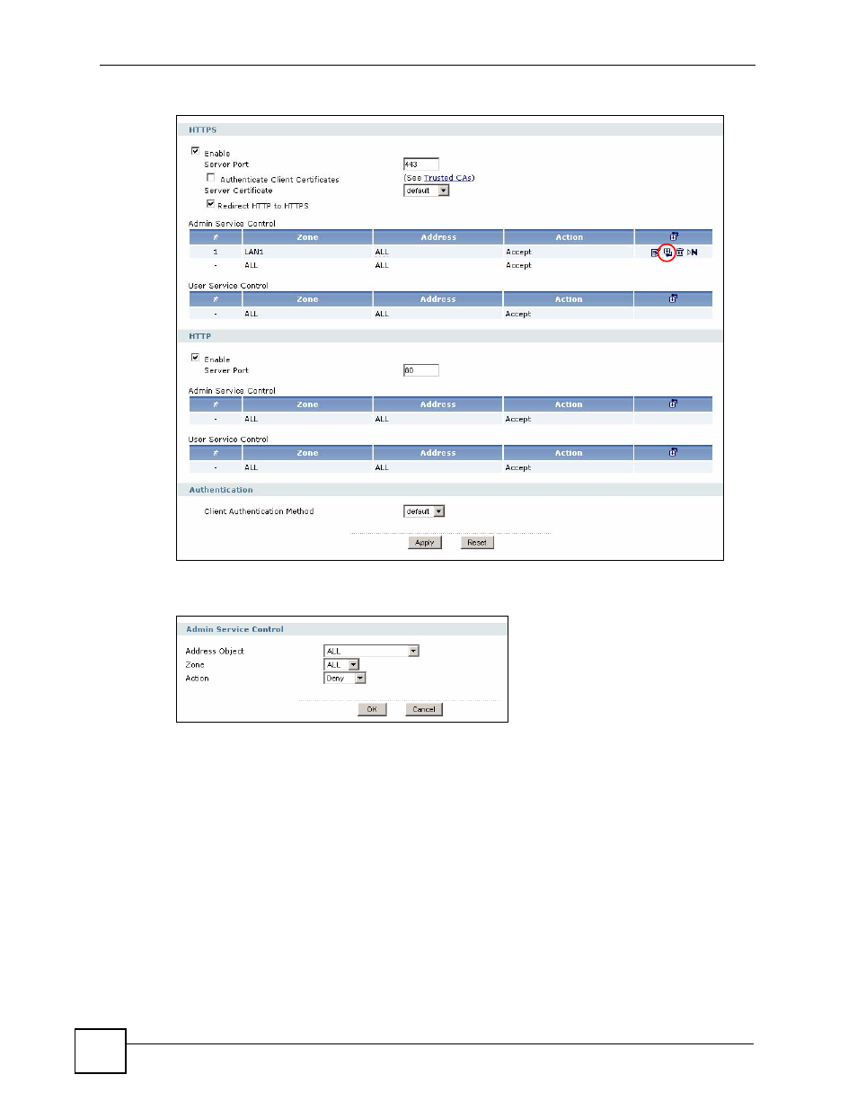 ZyXEL Communications 200 Series User Manual | Page 158 / 902