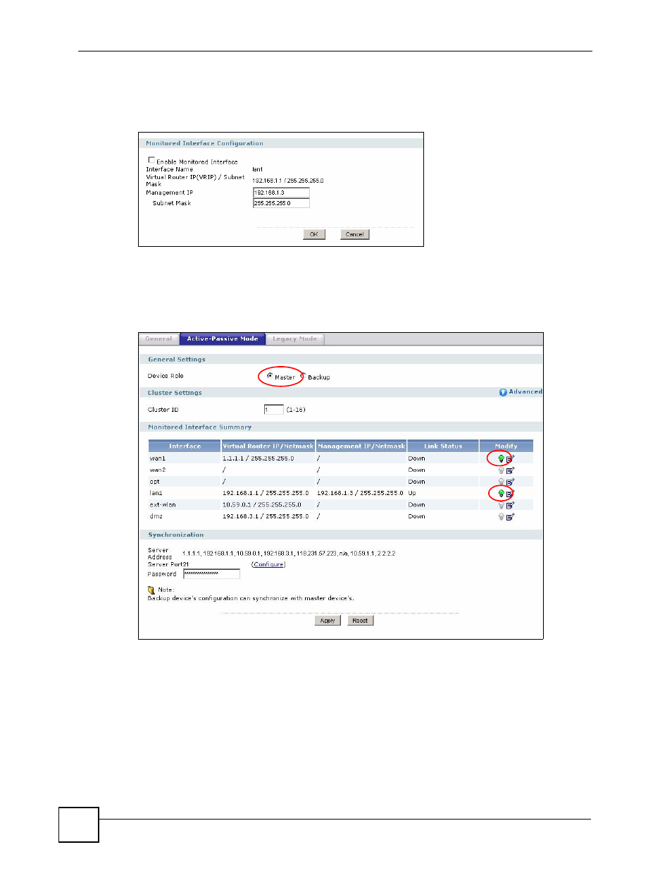ZyXEL Communications 200 Series User Manual | Page 164 / 902