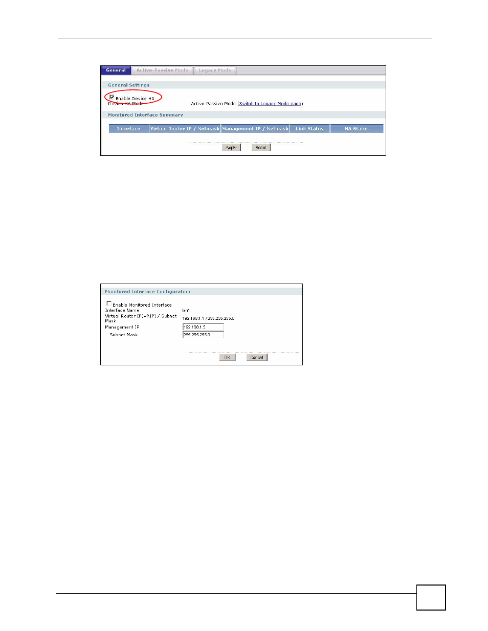 3 how to configure the backup zywall | ZyXEL Communications 200 Series User Manual | Page 165 / 902