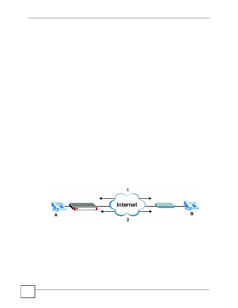 2 what you need to know about alg, Figure 233 h.323 alg example | ZyXEL Communications 200 Series User Manual | Page 326 / 902