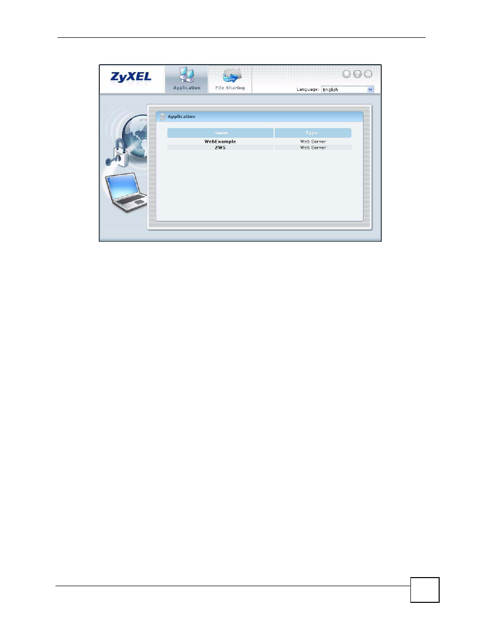 Figure 274 ssl vpn client portal screen example | ZyXEL Communications 200 Series User Manual | Page 393 / 902