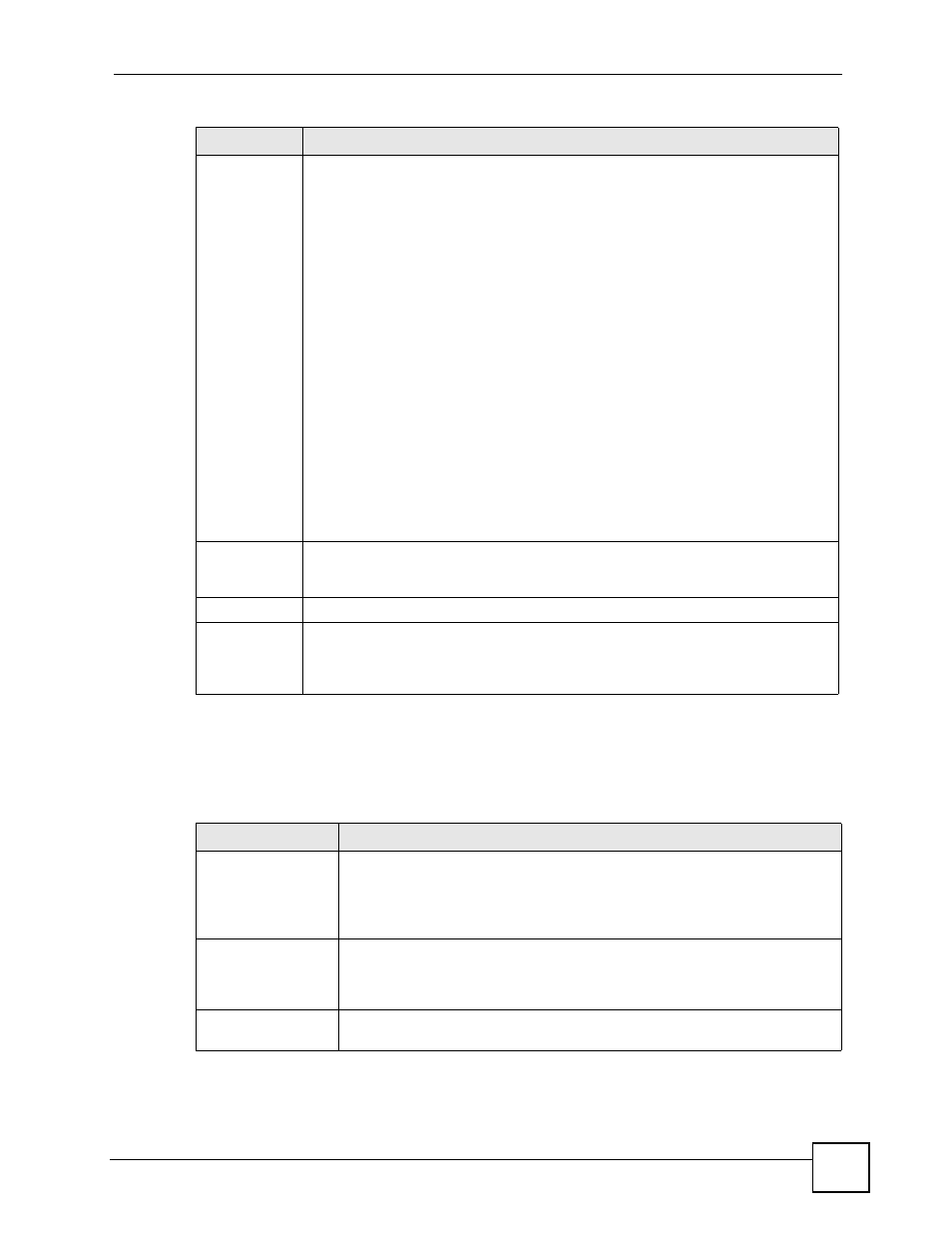 2 policy types, Table 157 policy types, For a list of attac | ZyXEL Communications 200 Series User Manual | Page 493 / 902