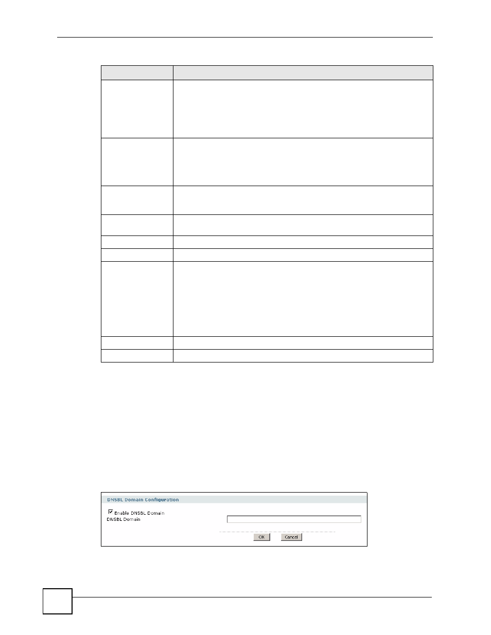 1 the dnsbl add/edit screen, Figure 428 anti-x > anti-spam > dnsbl > add | ZyXEL Communications 200 Series User Manual | Page 570 / 902