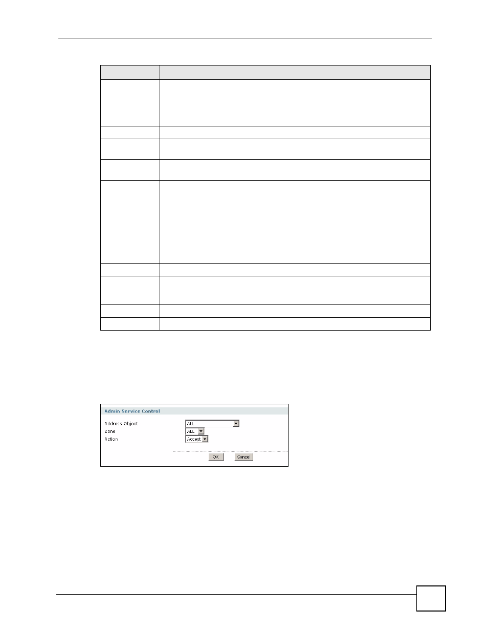 5 service control rules, Figure 498 system > service control rule edit | ZyXEL Communications 200 Series User Manual | Page 681 / 902