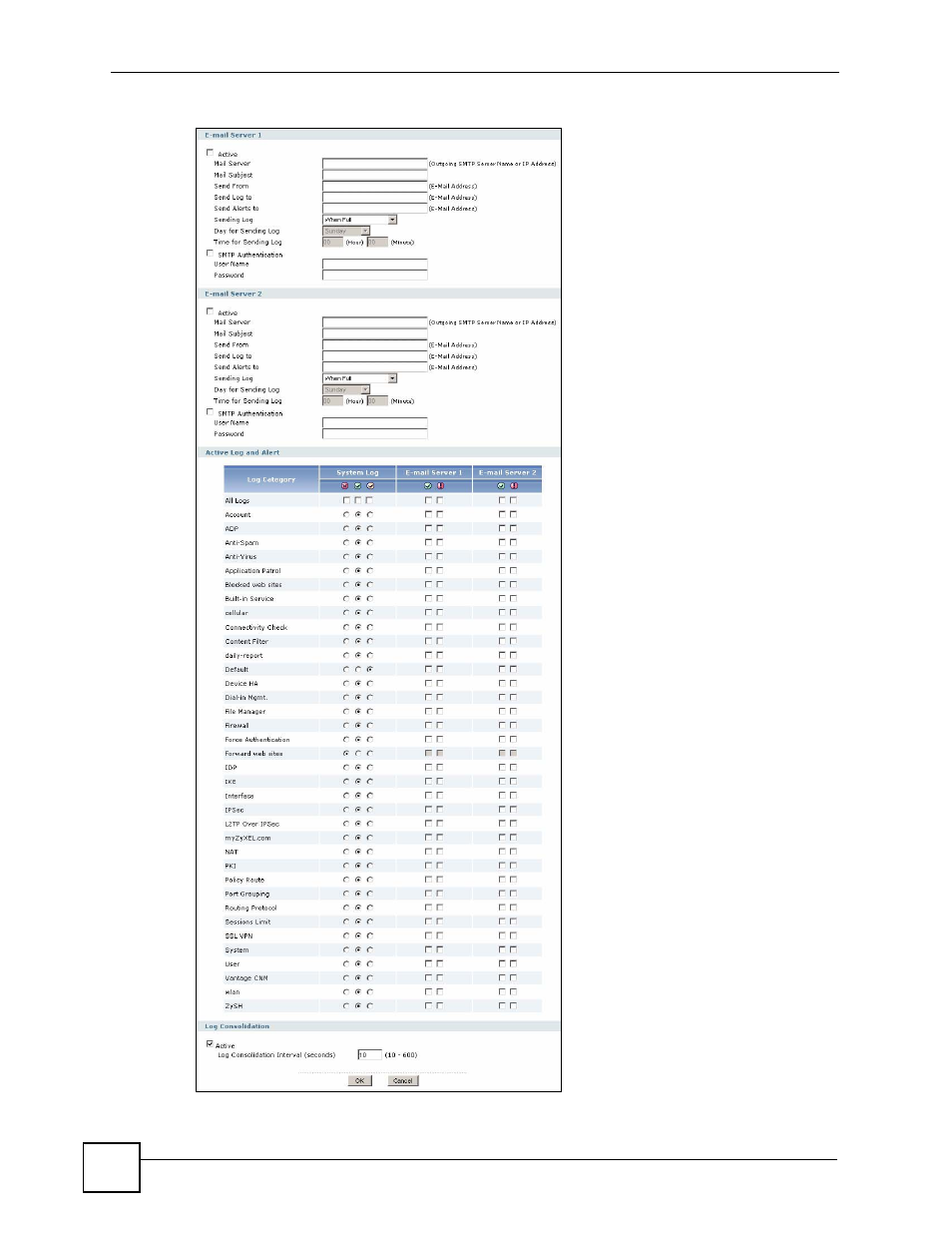 ZyXEL Communications 200 Series User Manual | Page 720 / 902