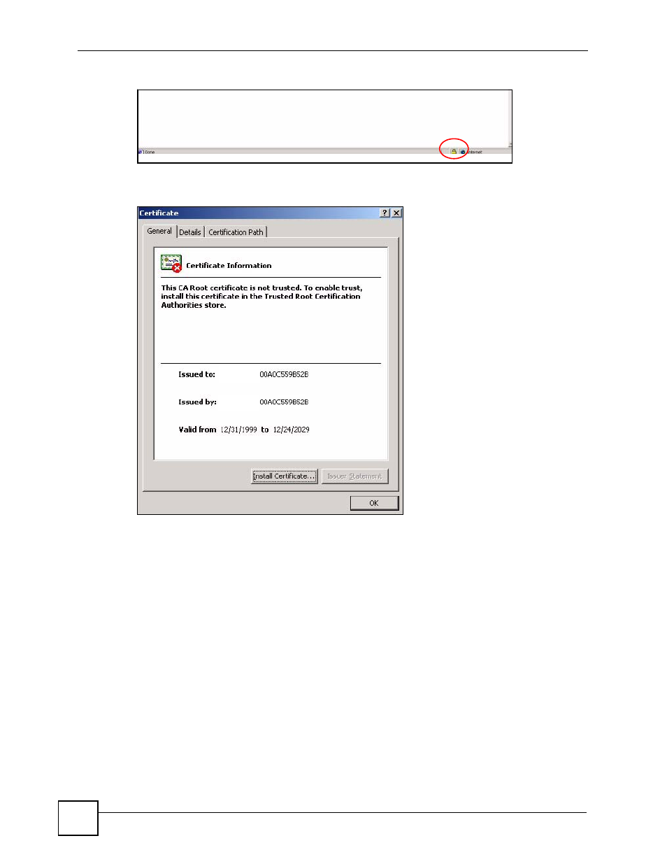 Figure 568 login screen | ZyXEL Communications 200 Series User Manual | Page 826 / 902