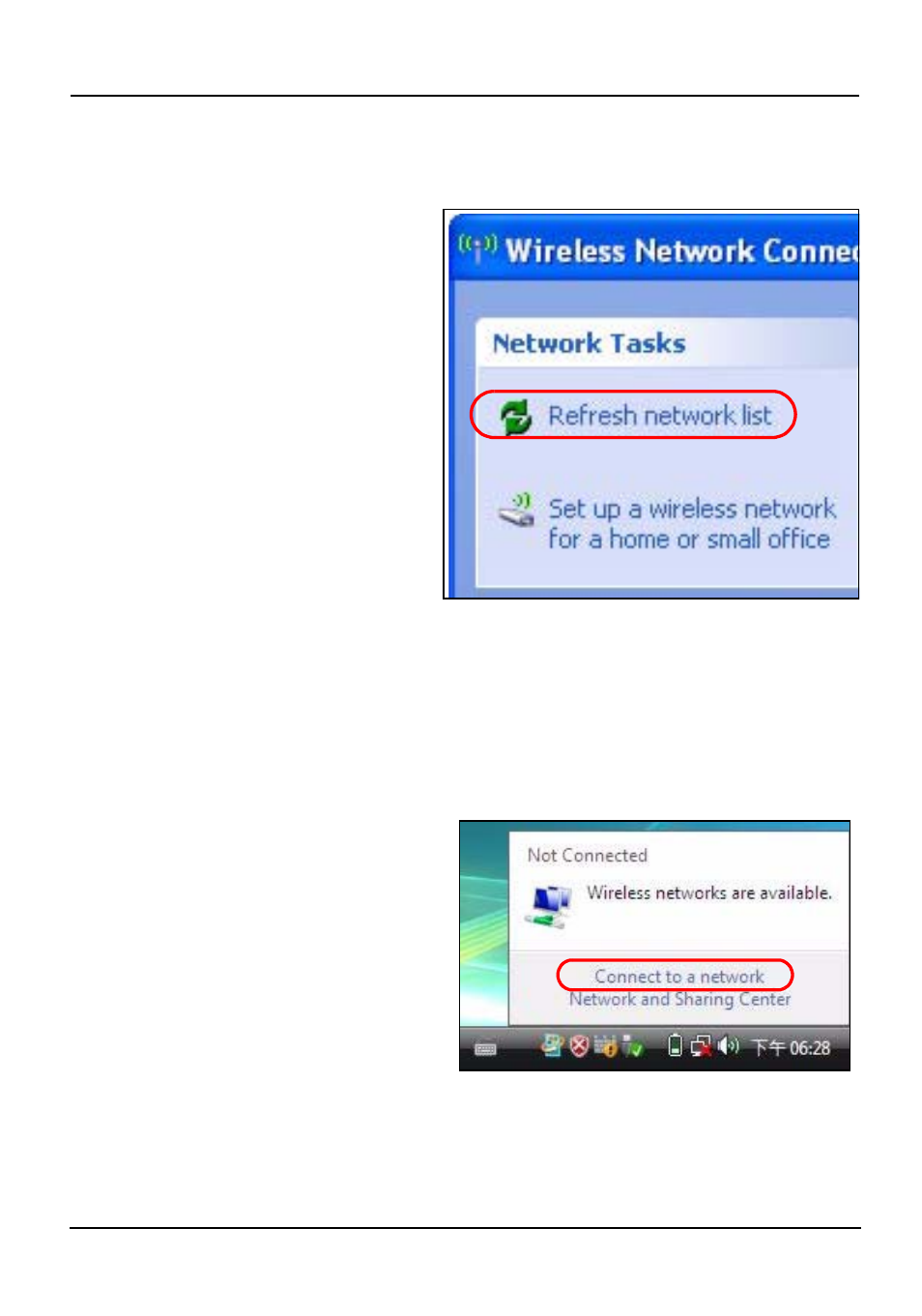 Windows vista | ZyXEL Communications WLAN 802.11n USB Adapter NWD271N User Manual | Page 16 / 57