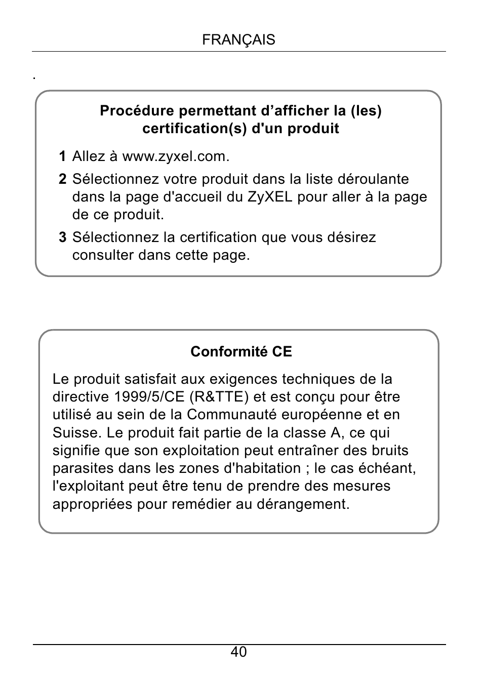 ZyXEL Communications PLA470 Series User Manual | Page 40 / 58