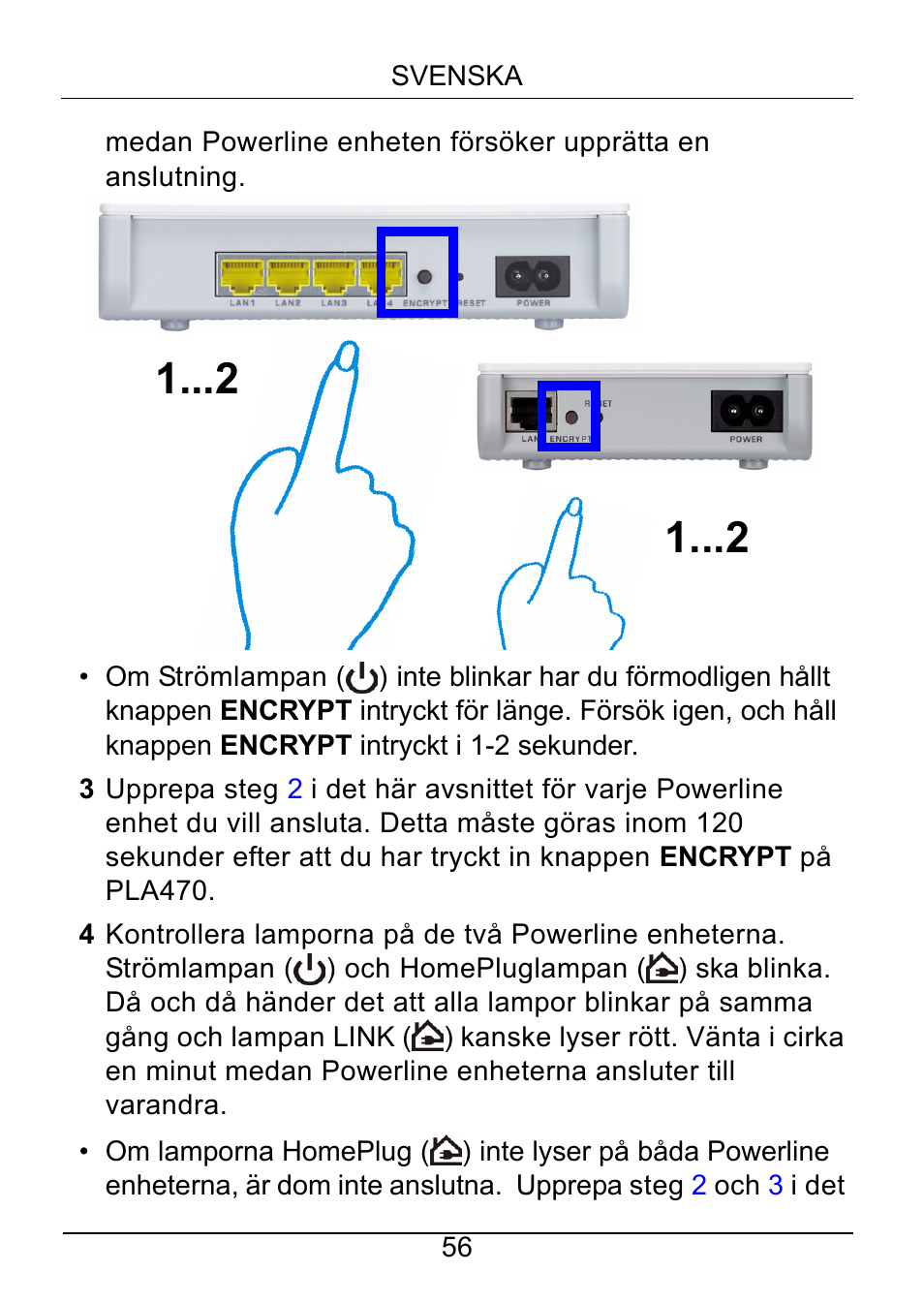 ZyXEL Communications PLA470 Series User Manual | Page 56 / 58