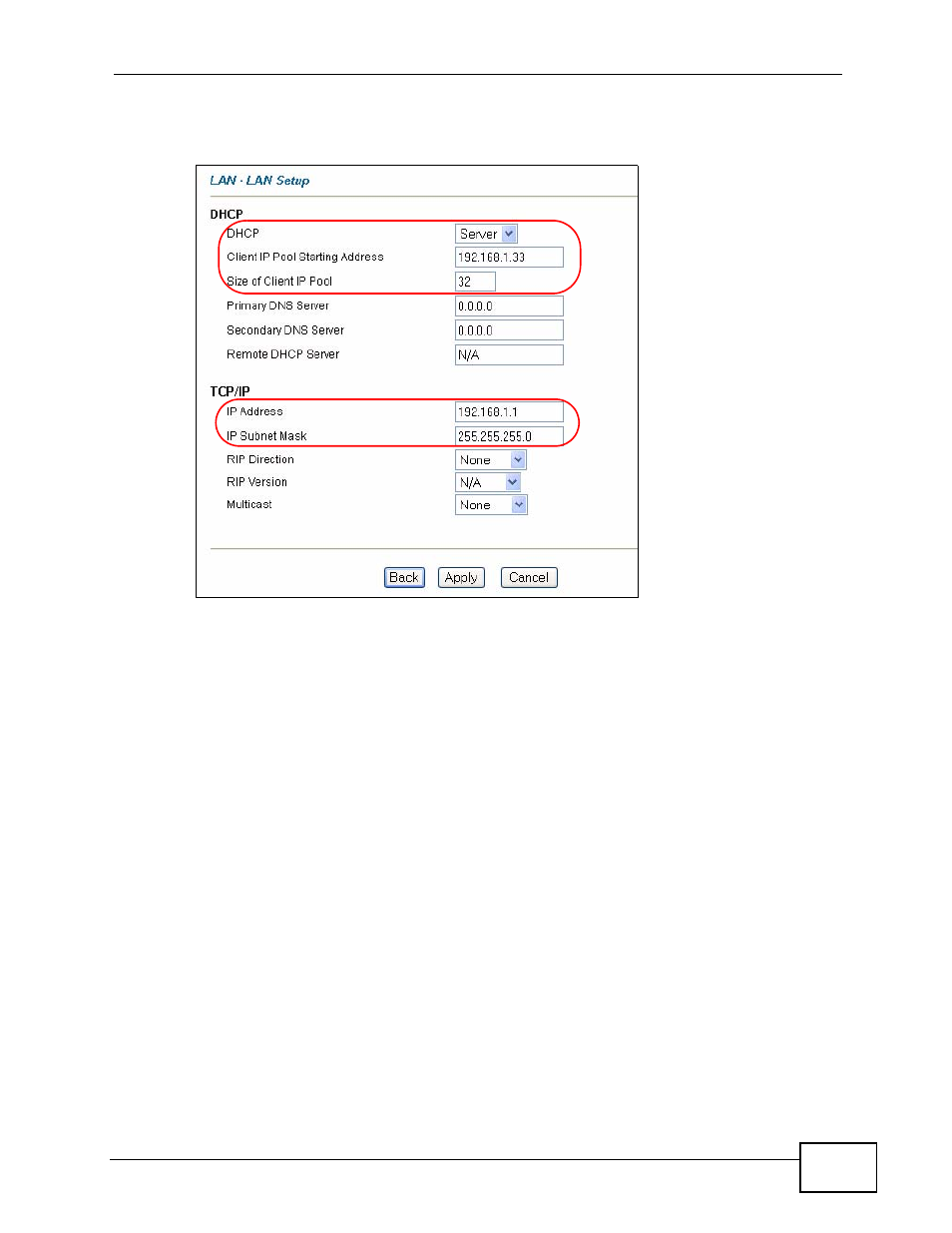 2 configuring static ip addresses | ZyXEL Communications P-2900-4HB User Manual | Page 43 / 126