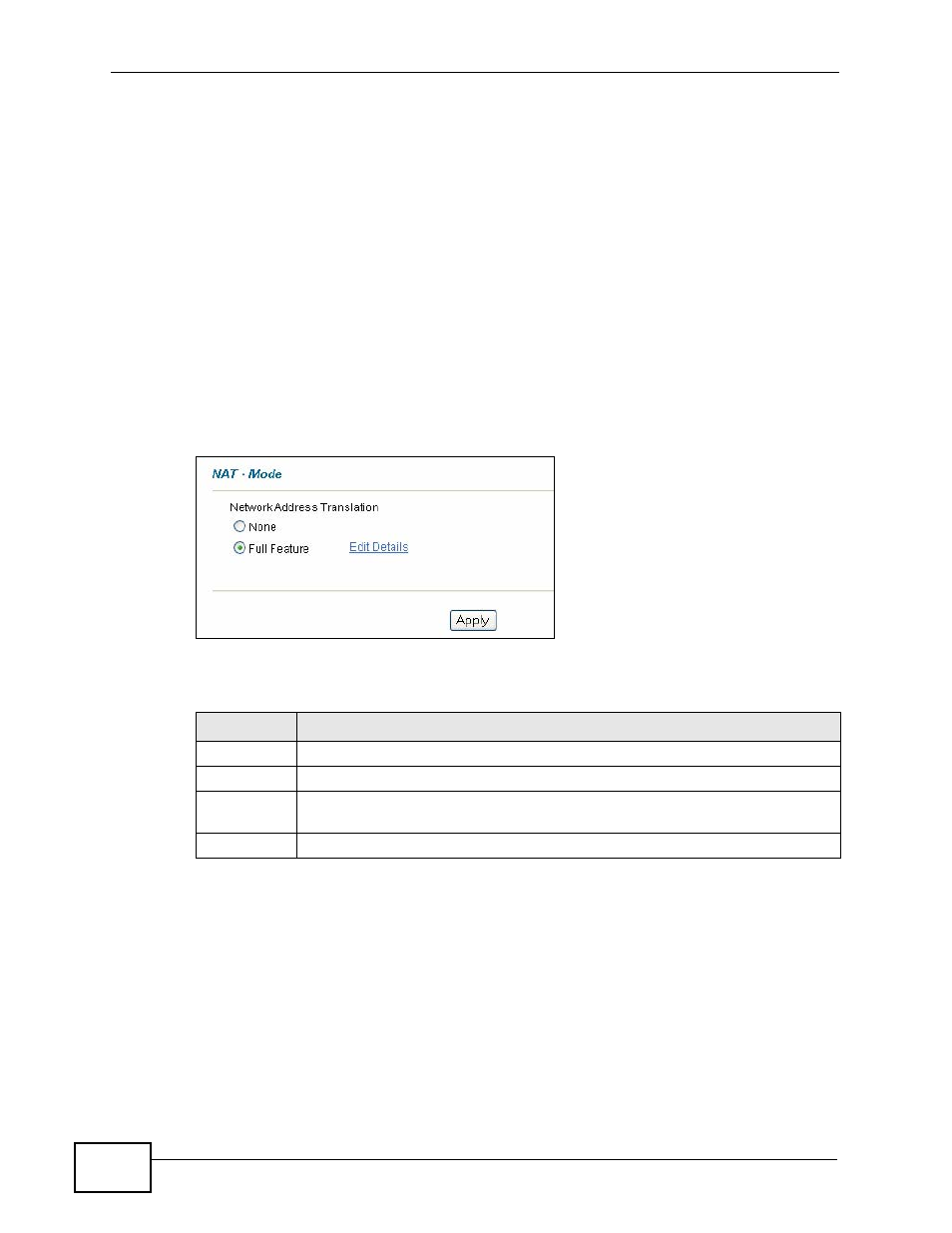 2 the nat mode screen, 1 configuring address mapping rules | ZyXEL Communications P-2900-4HB User Manual | Page 60 / 126