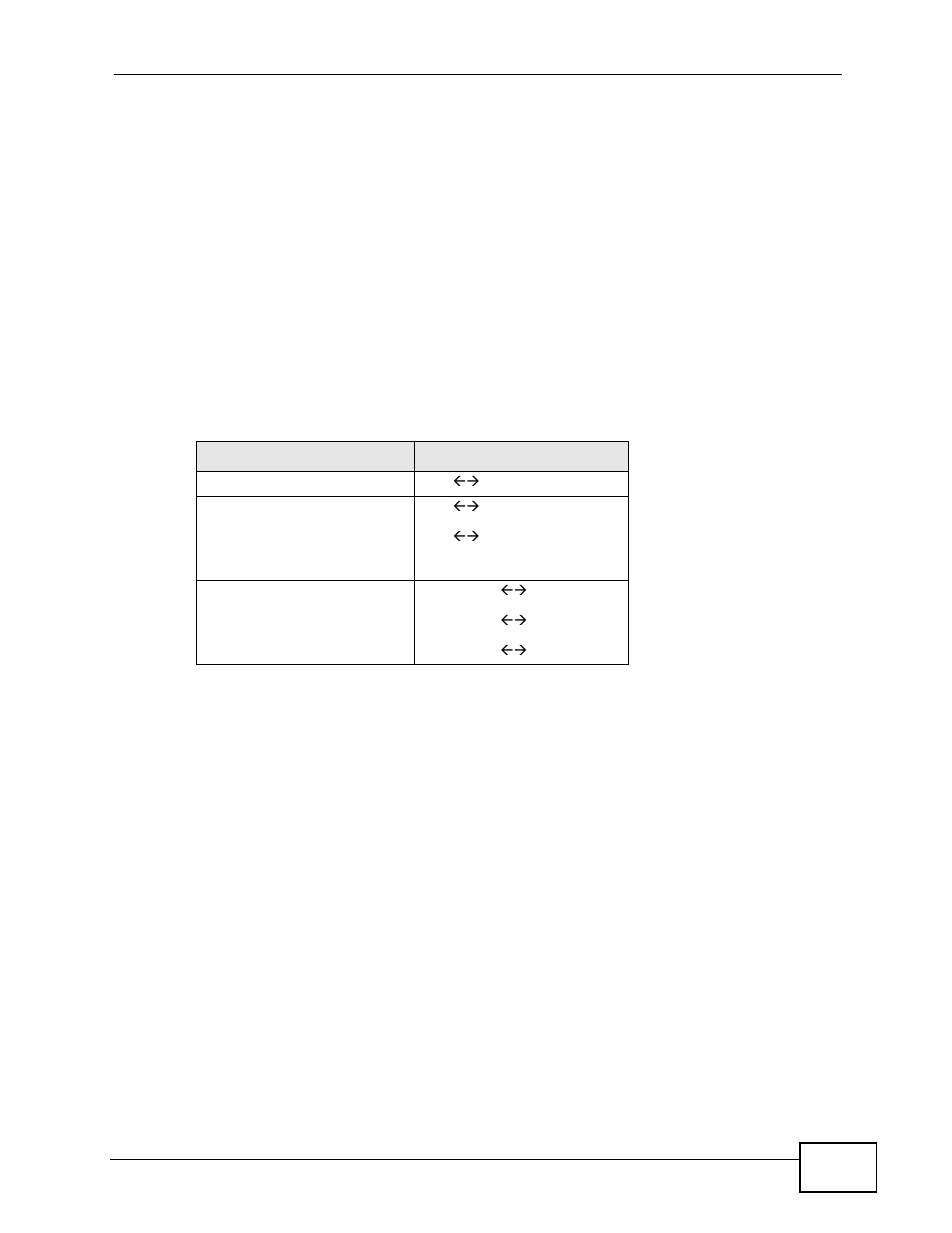 4 nat mapping types, Table 14 on | ZyXEL Communications P-2900-4HB User Manual | Page 65 / 126