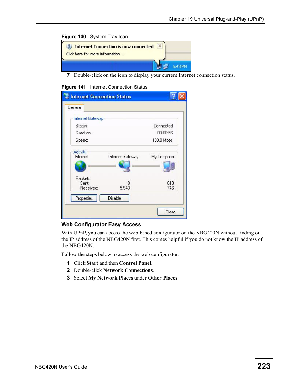 ZyXEL Communications NBG420N User Manual | Page 223 / 340