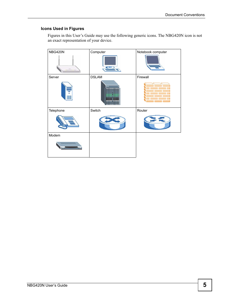 ZyXEL Communications NBG420N User Manual | Page 5 / 340