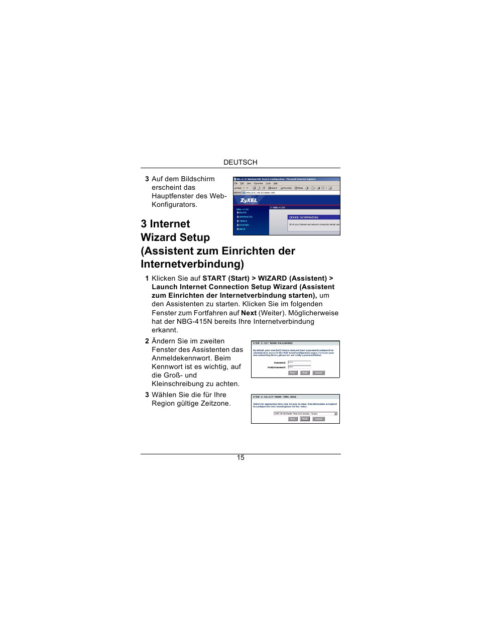 ZyXEL Communications Draft 802.11n Wireless Broadband 1-NBG-415N User Manual | Page 16 / 109