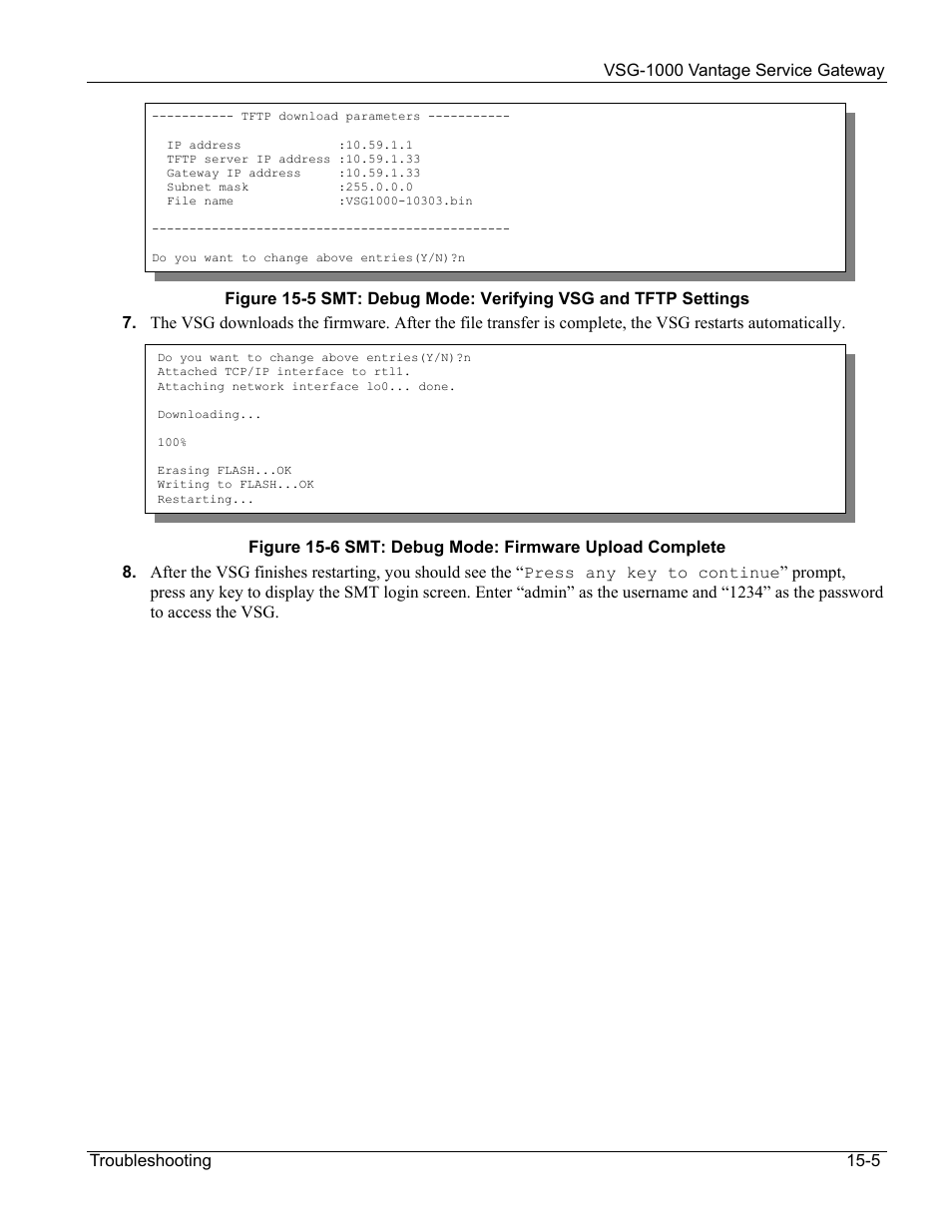 ZyXEL Communications ZyXEL Vantage VSG-1000 User Manual | Page 105 / 131