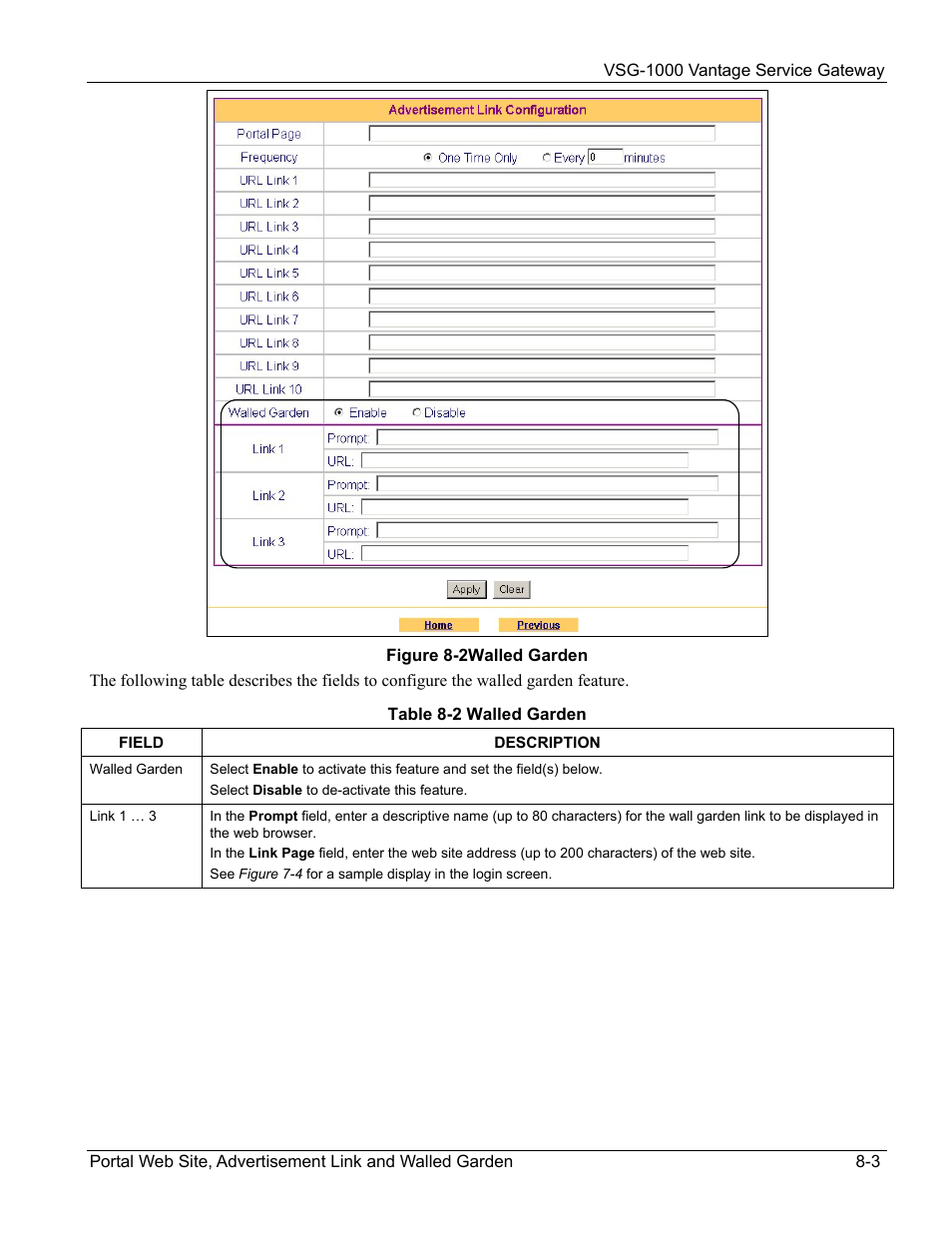 ZyXEL Communications ZyXEL Vantage VSG-1000 User Manual | Page 73 / 131