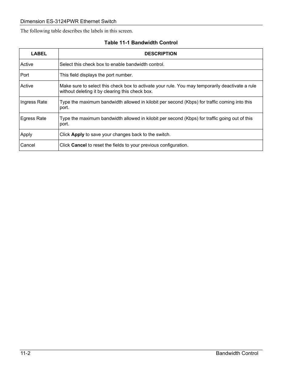 ZyXEL Communications ES-3124PWR User Manual | Page 108 / 258