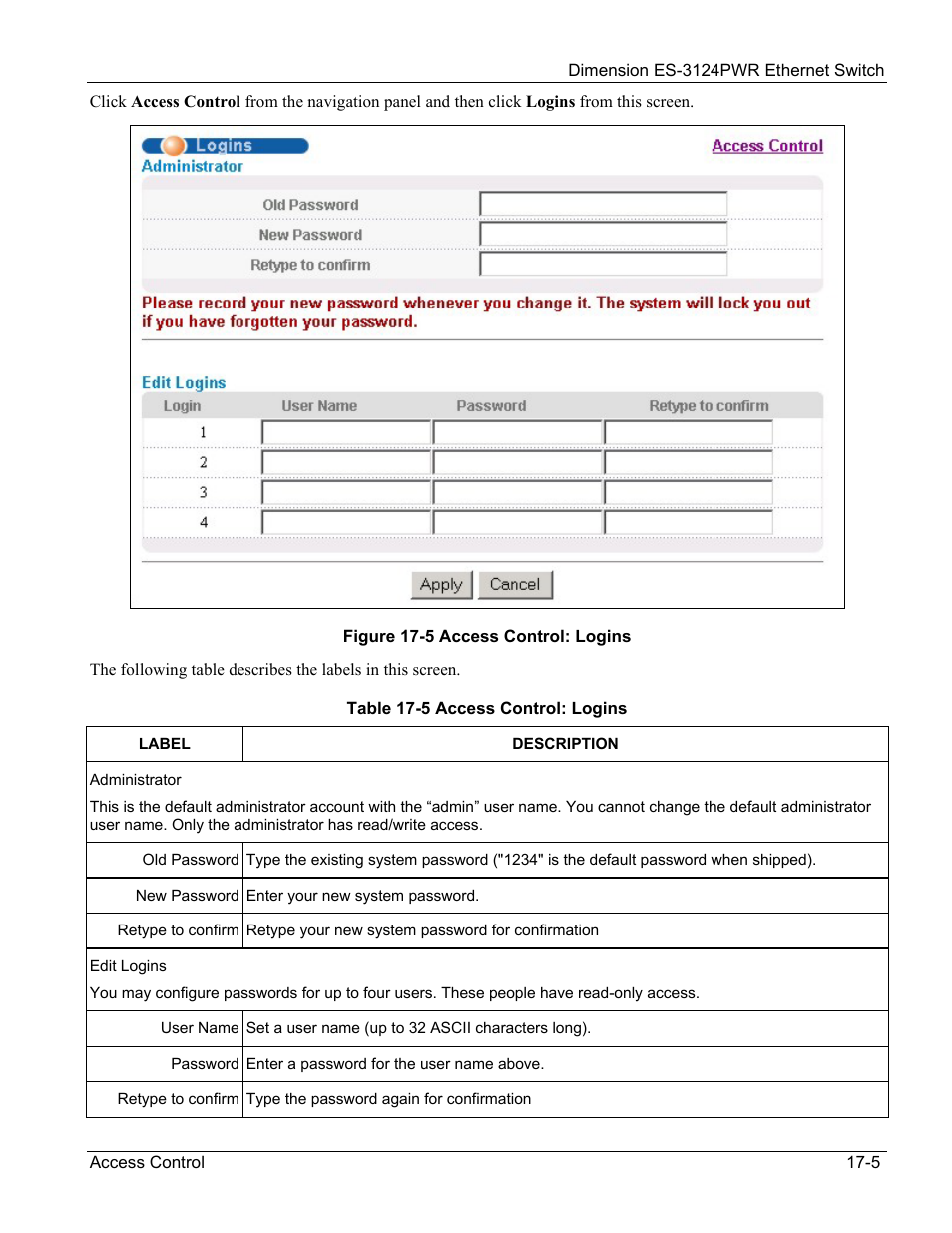 ZyXEL Communications ES-3124PWR User Manual | Page 137 / 258