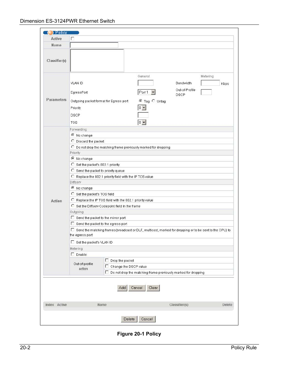 ZyXEL Communications ES-3124PWR User Manual | Page 156 / 258