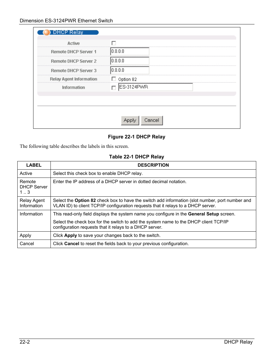 ZyXEL Communications ES-3124PWR User Manual | Page 168 / 258
