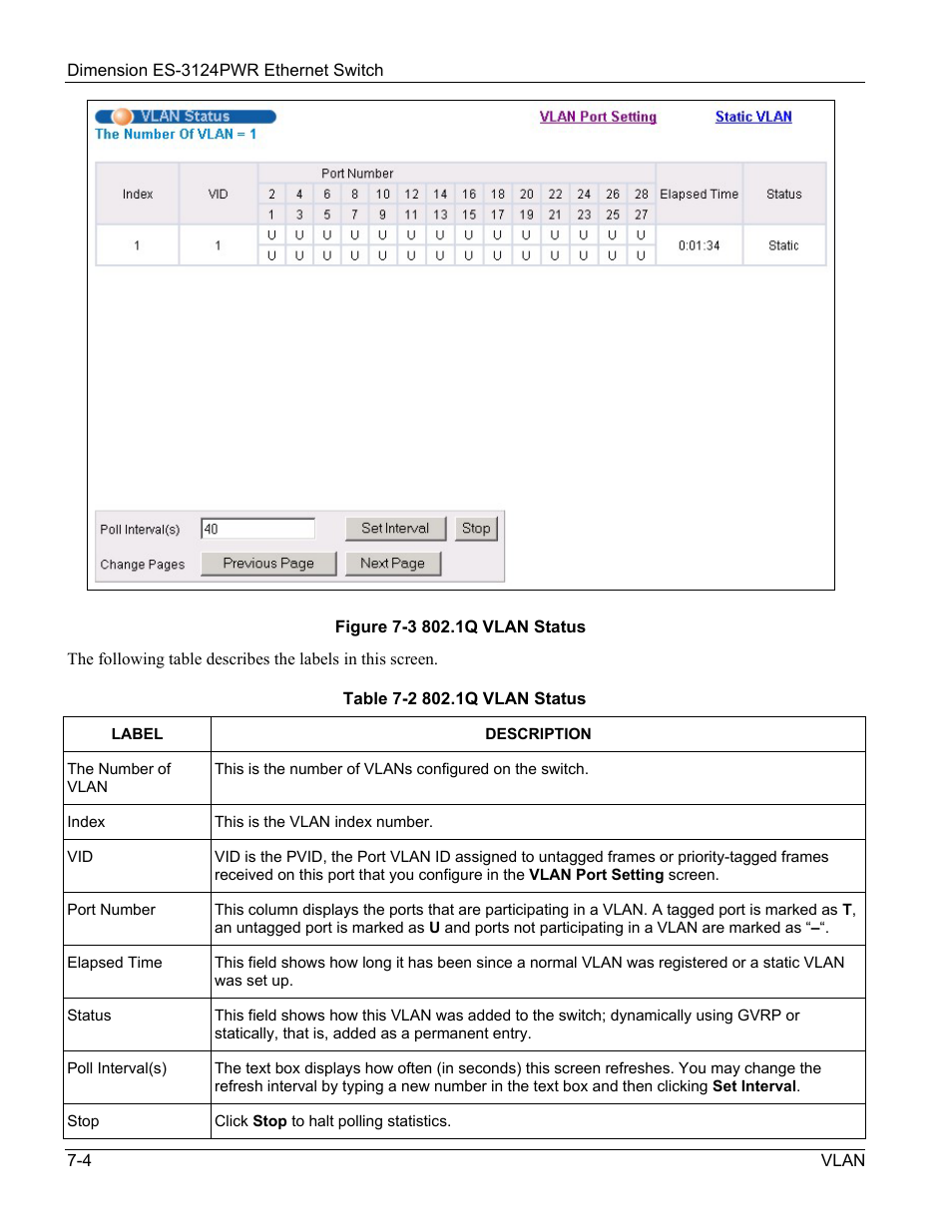 ZyXEL Communications ES-3124PWR User Manual | Page 84 / 258